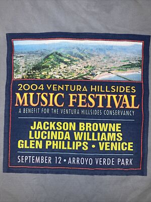 激レア Jackson Browne 2004 Ventura イベントシャツ 激レア Jackson Browne 2004 Ventura イベントシャツ - メルカリ