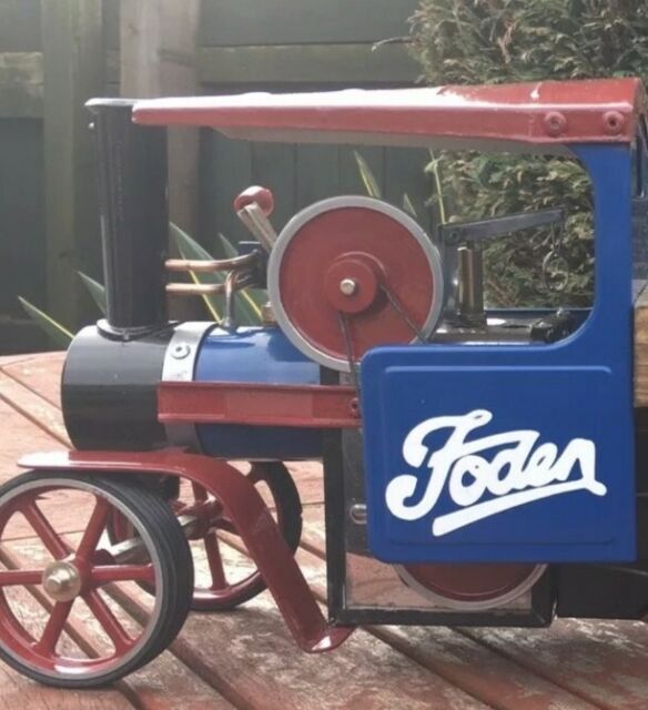 2x Foden white vinyl decals for Mamod sw1 steam wagon cab door 2x Foden white vinyl decals for Mamod sw1 steam wagon cab door