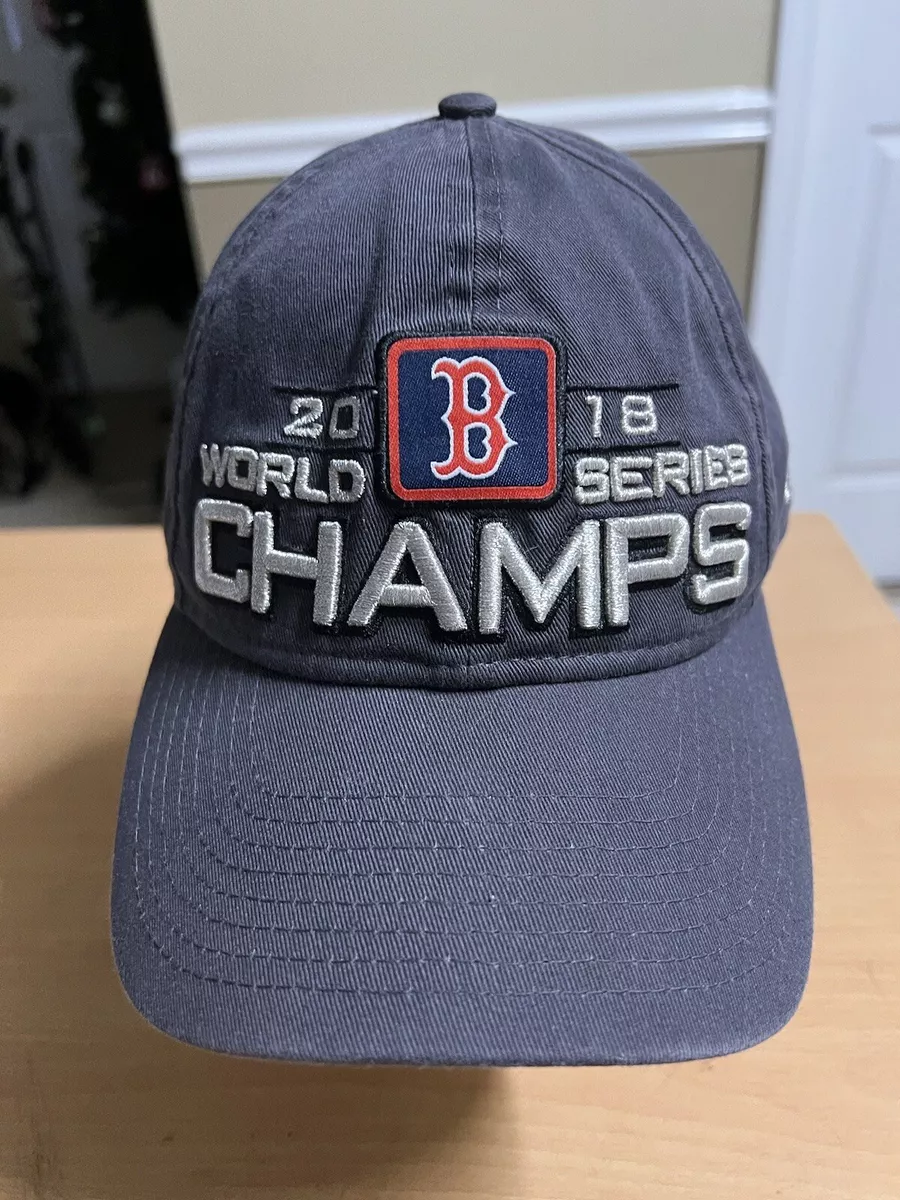 Boston Red Sox New Era 2018 World Series Champs Hat Official ON FIELD Cap