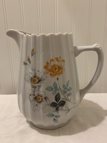 Vintage Porzellan Veracruz Blumenkrug Teekanne Kaffeekanne - Bild 4 von 9