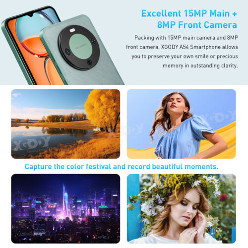 New Unlocked Cell Phone 6.6" Android 4G Smartphone Dual SIM Quad Core Cheap 2024 - Picture 35 of 48