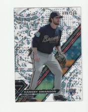 2017 Topps High-Tek DANSBY SWANSON /250 RC Tidal Diffractor Braves Card HT-DS