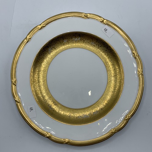 Spode Copeland's China England 8.75” Gold Rimmed Tiffany & Co. Plate •Lot Of 4 - Picture 7 of 12
