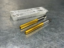 (2) Vermont 1/4-20 Oil Hole Tap H3 Bottom 4FL TiN Coated 2-1/2" OAL