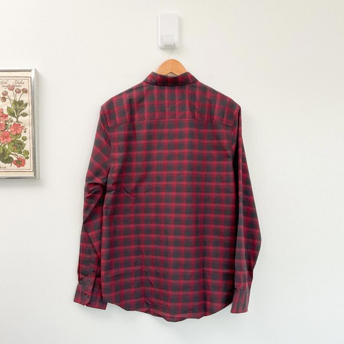 Mack Weldon NWT warmknit plaid button up shirt mens large - Picture 2 of 7