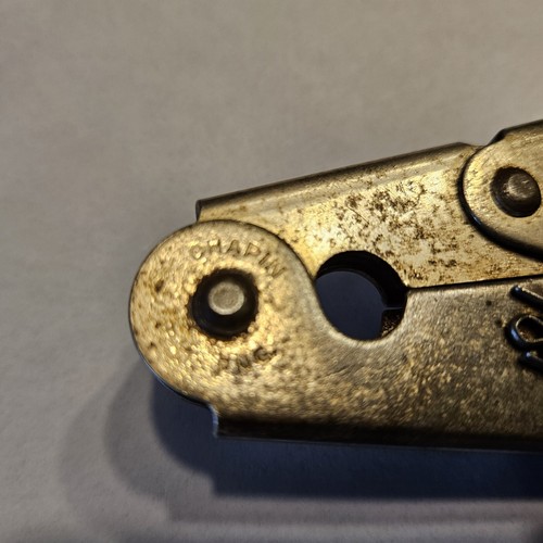 Antique Chapin Can Opener 1935 Steel With Lid Keeper - Picture 5 of 7