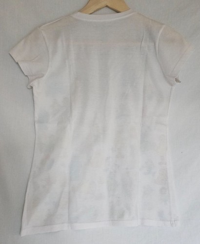 Vintage Rare White Sesame Street Characters T-shirt Top Size M Juniors - Picture 5 of 6
