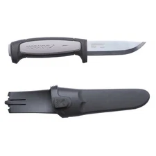 Swedish Brand Knife MORA Robust grey Carbon blade 3.7" Survival Sheath Bushcraft