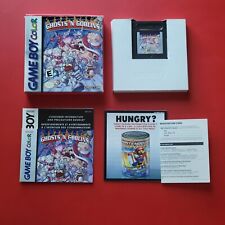 Game Boy Color Ghosts 'N Goblins Complete Manual Box Inserts Nintendo Authentic