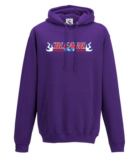 Anime Hoodie Bleach Logo Ichigo Anime Pullover Hoodie Erwachsene, Jugendliche & Kinder Größen - Bild 7 von 24
