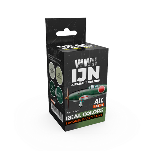 WWII IJN Aircraft Colors SET - Real Color RCS115 - AK Interactive - Picture 1 of 2