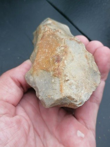 Beautiful Neolithic Flaked axe in flint France 202g / 10,5cm length Northern FR - Picture 2 of 24