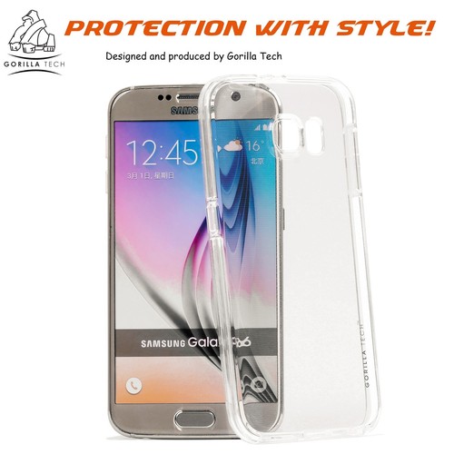 New Designer Gel Case Protective Soft Slim Back Cover and Gorilla Tempered Glass - Picture 16 of 27