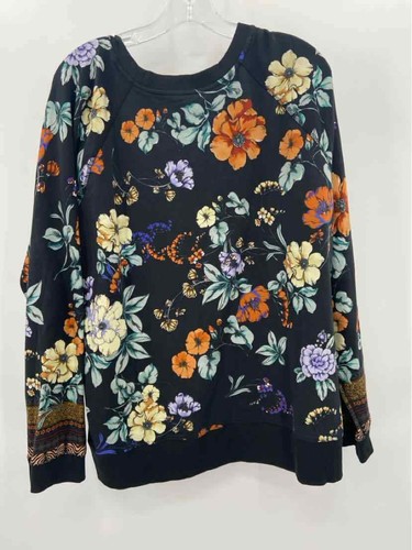 Pre-Owned Johnny Was Black Size XL Sweatshirt - Picture 2 of 3