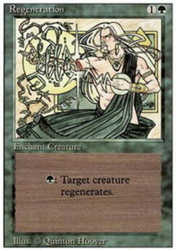 Regeneration x4 - 3rd Edition (Revised) - Light Play, English - 3rd Edition (Rev - Picture 1 of 1