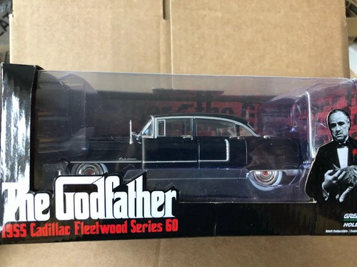 Greenlight Hollywood Diecast The Godfather 1955 Cadillac Fleetwood Series 60 - Picture 1 of 5