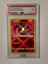 Pokémon TCG - Pokémon GO! - Radiant Charizard #11/78 - PSA 9 on eBay