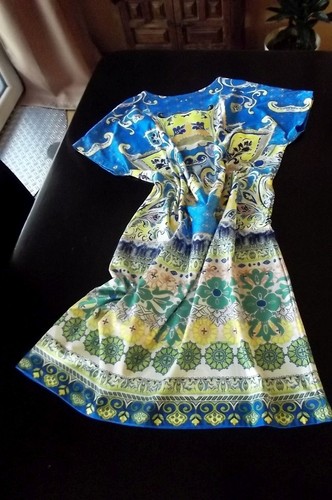 Malvin Woman Sommer Kleid Gr 46 Mehrfarbig Kurzarm Stretch - Bild 6 von 22