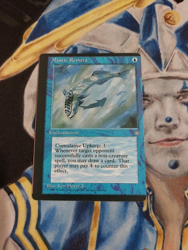 Lot of 4 (Factory Error Miscut) Cards MTG Ice Age Mystic Remora + 3 others LP x4 - Picture 15 of 17