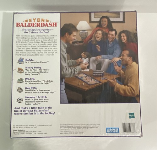 NUOVO Beyond Bladerdash Il Gioco da Tavolo 1997 Parker Brothers SIGILLATO - Foto 2 di 4