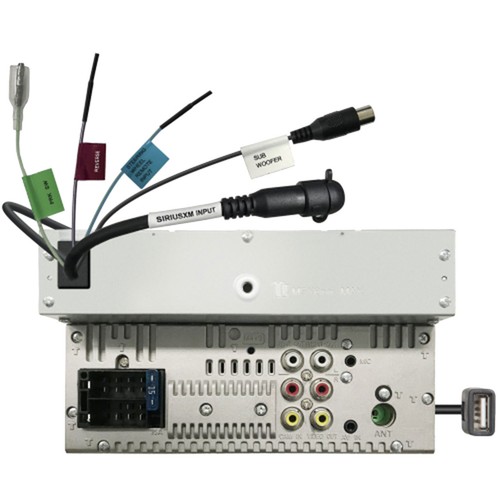 JVC KW-V660BT Double DIN AM/FM Bluetooth SiriusXM Ready USB DVD Player Receiver - Picture 4 of 9