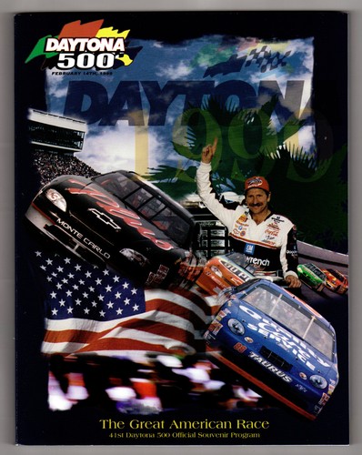 The Great American Race, 41st Daytona 500 Official Souvenir Program, Feb. 1999 - Picture 1 of 3