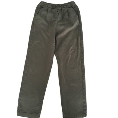 Zara Kids Boys Pants Khaki Casual Elastic Waistband Daily Wear size 11-12 152cm | eBay