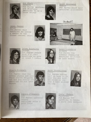 John McInnis Secondary School Prince George BC 1973 Yearbook Annual Canada JMSS - Picture 5 of 12