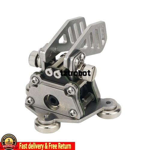 HamGeek Dual-Paddle Morse Klucz Stal nierdzewna Automatyczny klucz CW z podstawą magnetyczną - Zdjęcie 8 z 9