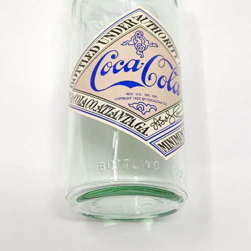 VINTAGE Commemorative 1907 REPLICA Coca-Cola Bottling Diamond Label Coke Bottle - Picture 8 of 17