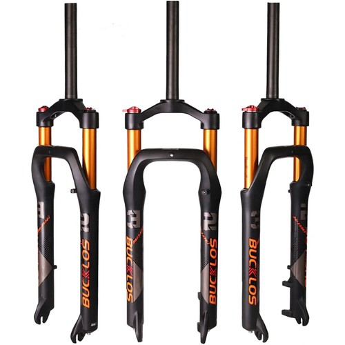 26*4.0" Fat Bike Air Suspension Fork Disc MTB Snow Beach Bicycle 1-1/8" Fork QR - Picture 7 of 7
