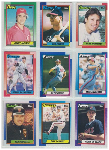 1990 OPC Major League Baseball Cards - YOU PICK FROM LIST! *D - Picture 30 of 55