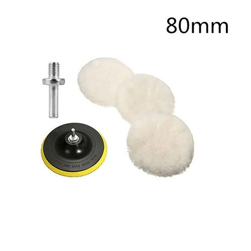 Universal Car Polish Pad 3/4inch for M10/M14 Soft Wool Machine Waxing Polisher - Picture 13 of 20