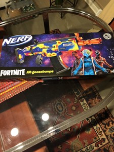 CACTUS JACK x FORTNITE x TRAVIS SCOTT AR-GOOSEBUMPS NERF ELITE DART BLASTER RARE | eBay