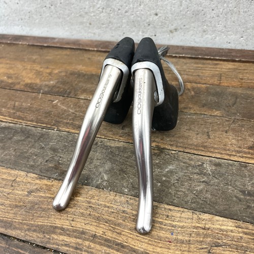 Vintage Shimano 600 Brake Lever Set BL-6209 Bronze Aero Race Bike 80s - Picture 8 of 11