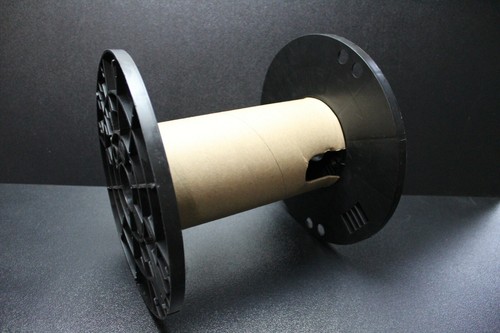 CARRETE DE ALAMBRE VACÍO CALIBRE 6 THHN RESISTENTE CABLE DE CARTÓN CUERDA LÍNEA ARTESANAL - Imagen 3 de 4