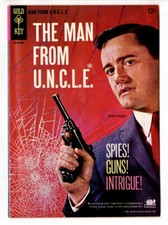The Man From U.N.C.L.E., #1, 1965 Gold Key,  HIGHER GRADE
