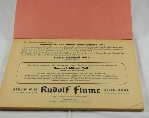 Flume Del Werksucher 1947 RAR Vintage Nachdruck - Picture 2 of 2