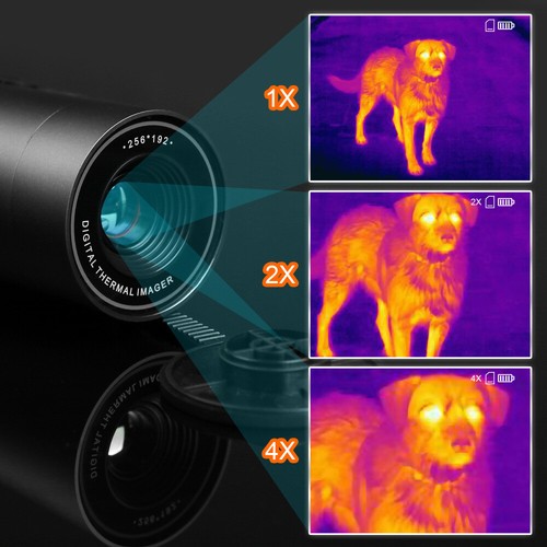 MiLESEEY 256X192 Thermal Imaging Monocular for Hunting with Infrared Heat Vision - Picture 8 of 15