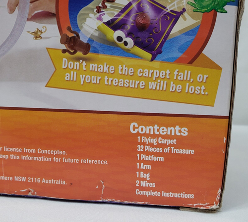 Aladdin's Flying Carpet Game Goliath Complete Kids Family Game Night Balancing - Picture 14 of 16