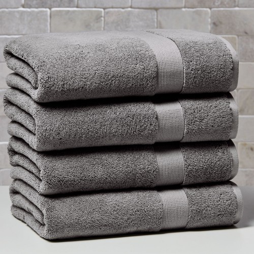Signature Soft Solid Bath Towel, Arctic White - Picture 26 of 97