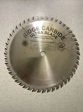 Table Saw Blade 10" Carbide Tipped, 48 Teeth, 5/8" Bore, 1/8" Kerf