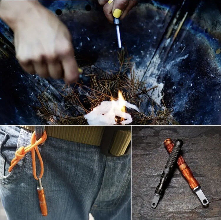 Feuerstahl Feuerstarter - Für Camping & Outdoor