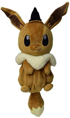 POKEMON Luc Eevee Backpack Plush Doll Bag Stuffed Nintendo NEW | eBay