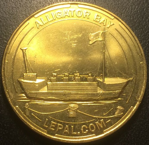 Tourist Medal - Dompierre-sur-Besbre (03) Alligator Bay 2014 - Picture 1 of 2