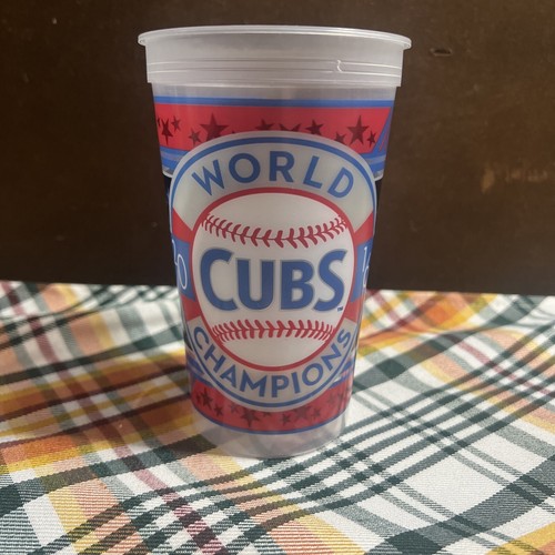 Cubs World Champion 2016 MLB Plastic Cup