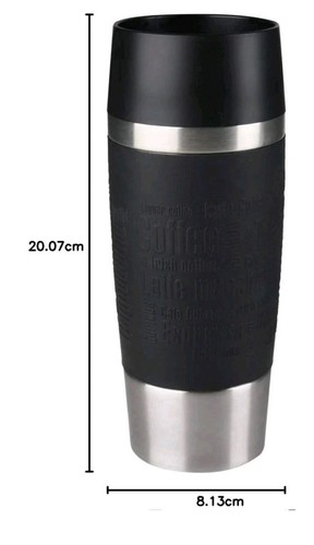 Emsa 513361 Travel Mug Classic, 360ml, Thermo-/Isolierbecher, 4h heiß/8h kalt - Bild 5 von 5