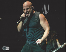 DAVID DRAIMAN DISTURBED LEAD SINGER - SIGNED 8x10 PHOTO 3 BECKETT BAS COA DAVID DRAIMAN DISTURBED LEAD SINGER - SIGNED 8x10 PHOTO 3 BECKETT BAS COA
