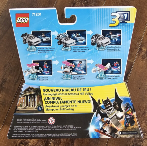 LEGO Dimensions Regreso al Futuro PAQUETE DE NIVELES 71201 Marty y Vehículos NUEVO/SELLADO - Imagen 5 de 5