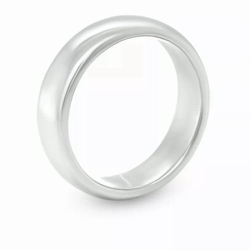 TIFFANY & Co. Forever Platinum 6mm Lucida Wedding Band Ring New $3,200 - Picture 2 of 8